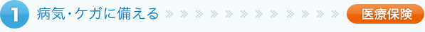 病気・ケガに備える>>医療保険